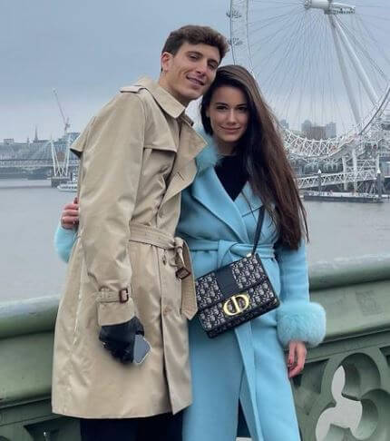Paula Batet with her boyfriend Pau Torres went to London in 2021 for a romantic getaway.